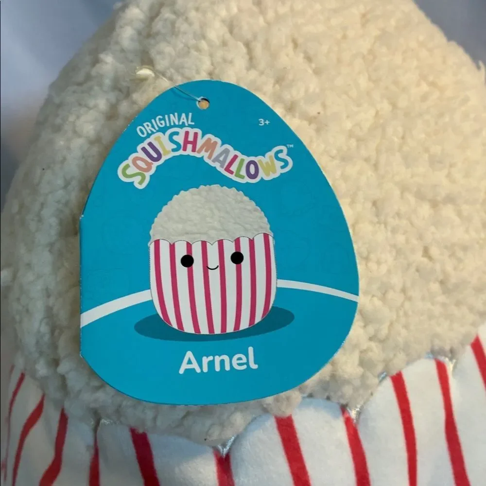 NWT Arnel the popcorn Squishmallow plush toy soft plushie stuffed cuddly squishy